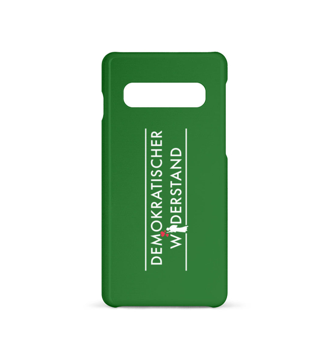 HANDYHÜLLE, HANDY CASE - SAMSUNG GALAXY S10 • DEMOKRATISCHER WIDERSTAND-HARLEKINSHOP