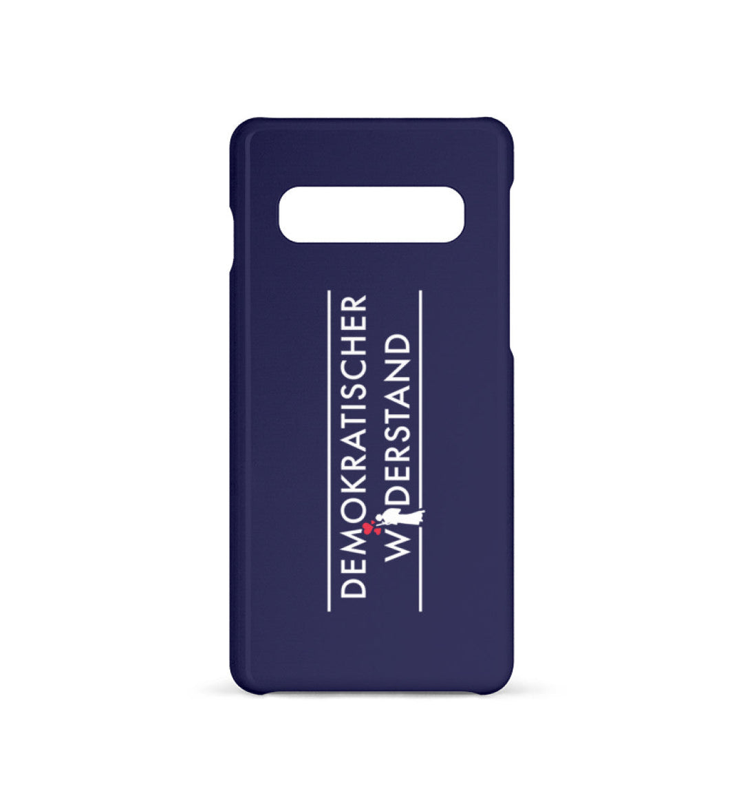 HANDYHÜLLE, HANDY CASE - SAMSUNG GALAXY S10 • DEMOKRATISCHER WIDERSTAND-HARLEKINSHOP