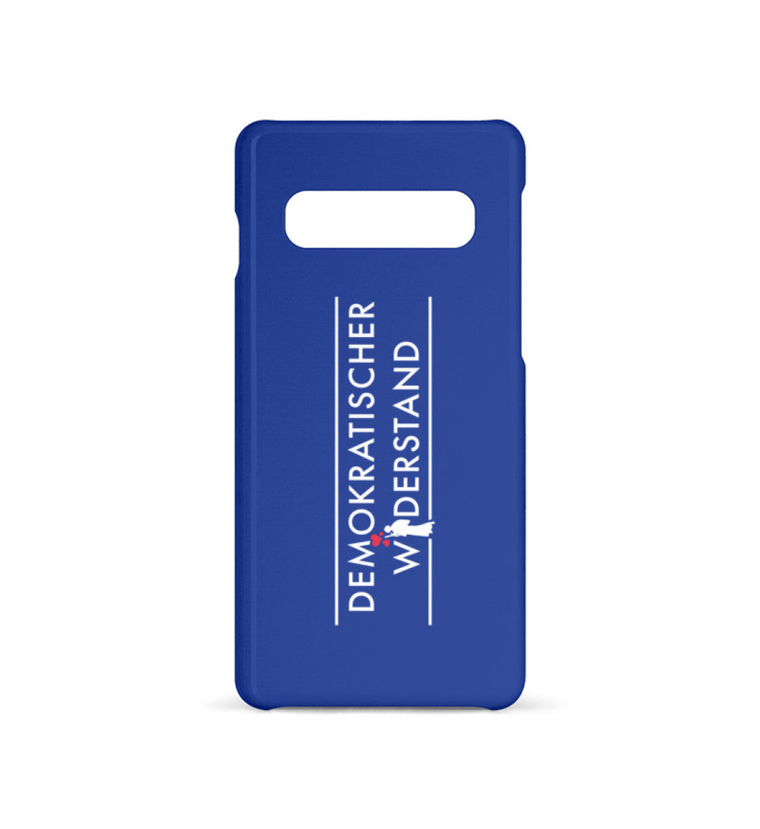 HANDYHÜLLE, HANDY CASE - SAMSUNG GALAXY S10 • DEMOKRATISCHER WIDERSTAND-HARLEKINSHOP
