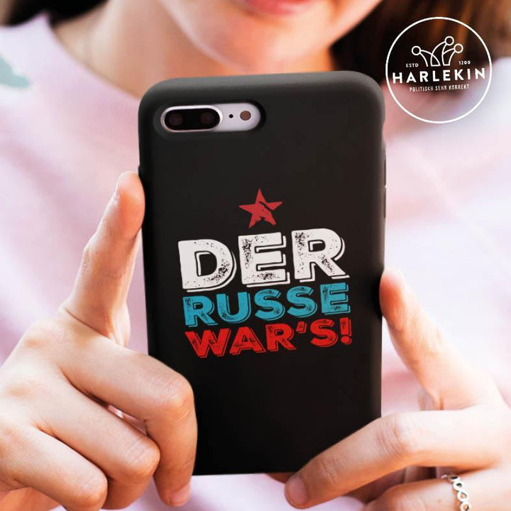 HANDYHÜLLE, HANDY CASE - SAMSUNG GALAXY S10 • DER RUSSE WAR'S!-HARLEKINSHOP