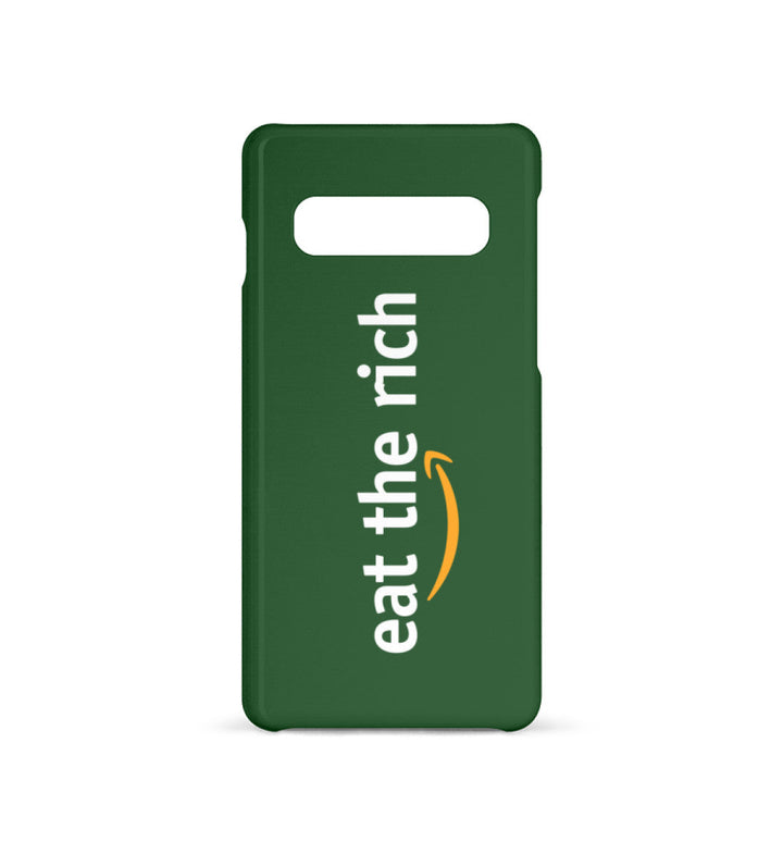HANDYHÜLLE, HANDY CASE - SAMSUNG GALAXY S10 • EAT THE RICH-HARLEKINSHOP