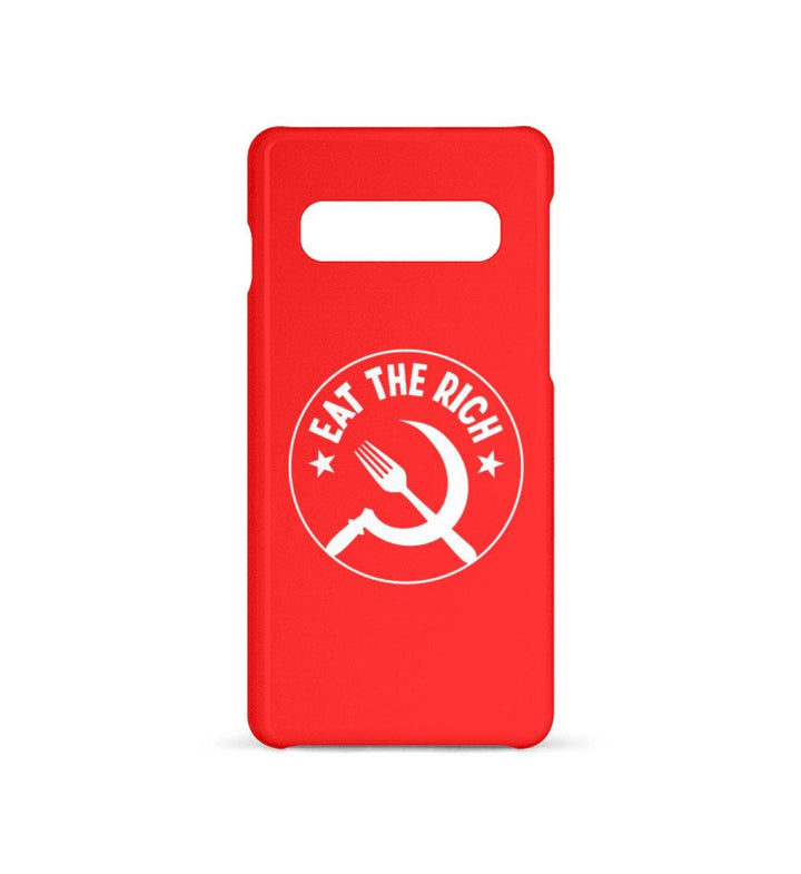 HANDYHÜLLE, HANDY CASE - SAMSUNG GALAXY S10 • EAT THE RICH ICON-HARLEKINSHOP