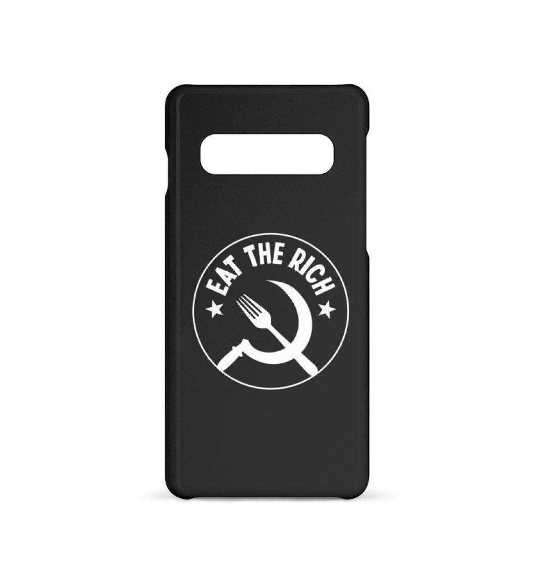 HANDYHÜLLE, HANDY CASE - SAMSUNG GALAXY S10 • EAT THE RICH ICON-HARLEKINSHOP