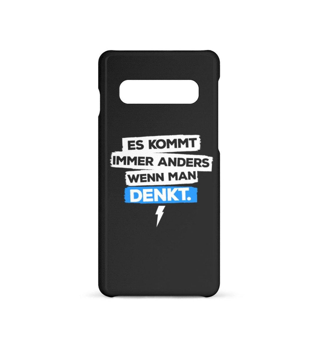 HANDYHÜLLE, HANDY CASE - SAMSUNG GALAXY S10 • ES KOMMT IMMER ANDERS-HARLEKINSHOP