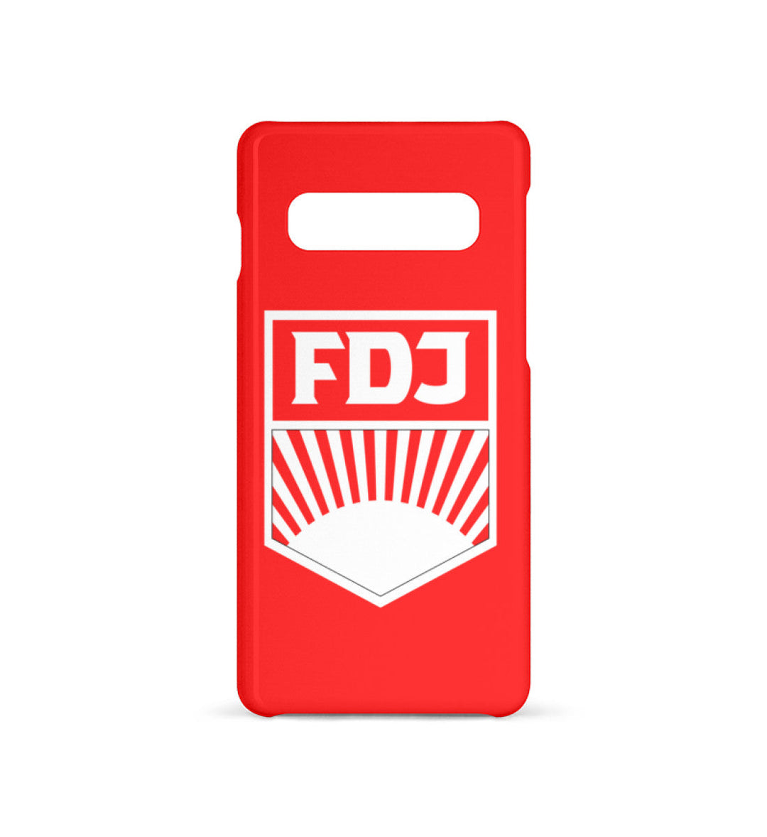 HANDYHÜLLE, HANDY CASE - SAMSUNG GALAXY S10 • FDJ - WEISS-HARLEKINSHOP