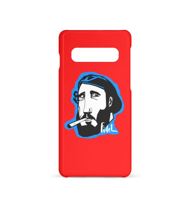 HANDYHÜLLE, HANDY CASE - SAMSUNG GALAXY S10 • FIDEL CASTRO-HARLEKINSHOP