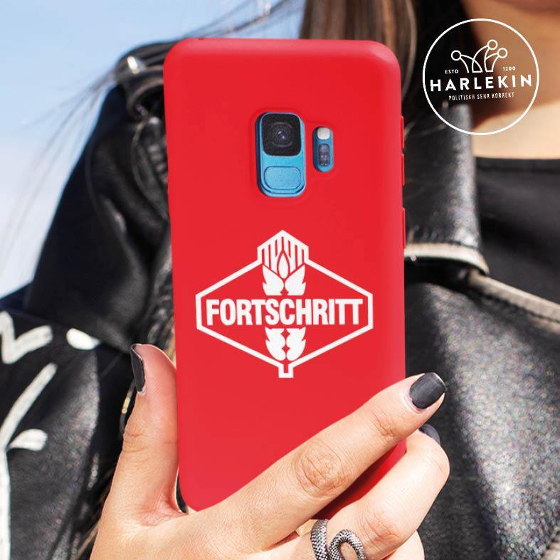 HANDYHÜLLE, HANDY CASE - SAMSUNG GALAXY S10 • FORTSCHRITT - hell-HARLEKINSHOP