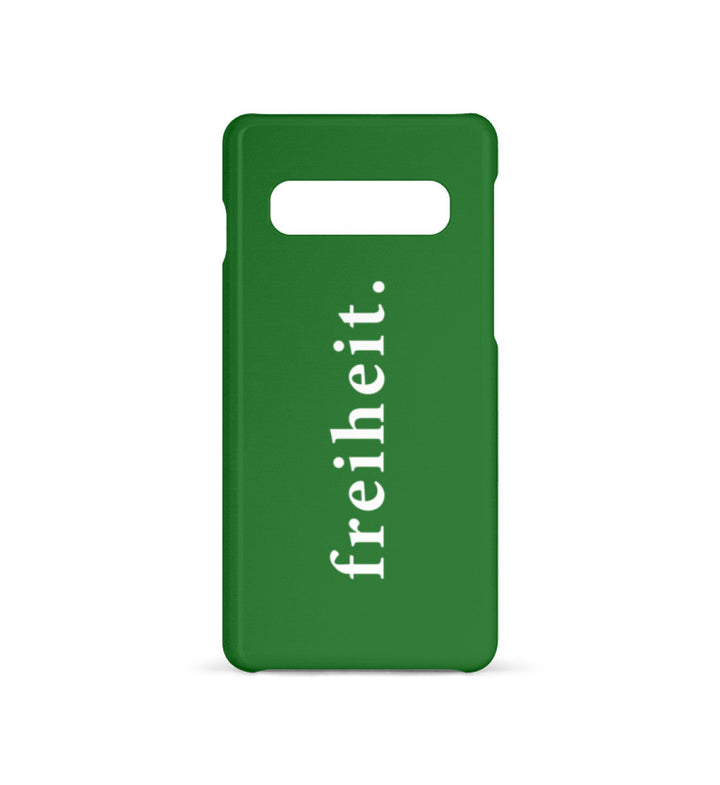 HANDYHÜLLE, HANDY CASE - SAMSUNG GALAXY S10 • FREIHEIT.-HARLEKINSHOP