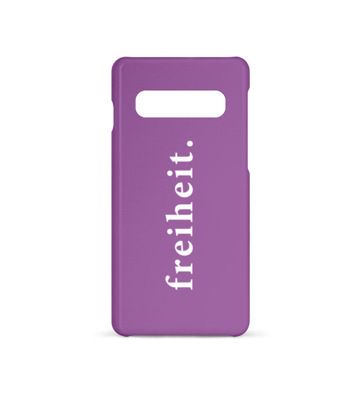 HANDYHÜLLE, HANDY CASE - SAMSUNG GALAXY S10 • FREIHEIT.-HARLEKINSHOP