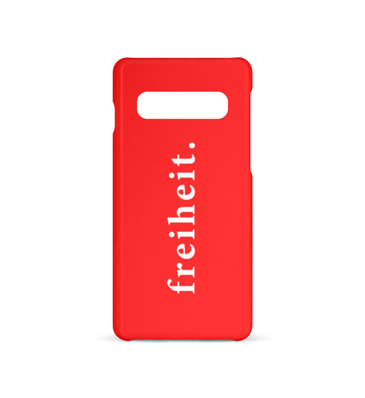HANDYHÜLLE, HANDY CASE - SAMSUNG GALAXY S10 • FREIHEIT.-HARLEKINSHOP