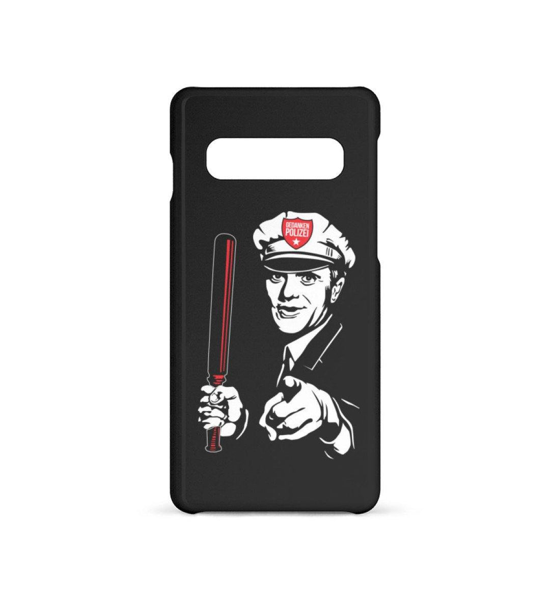 HANDYHÜLLE, HANDY CASE - SAMSUNG GALAXY S10 • GEDANKENPOLIZEI / GEDANKENVERBRECHER-HARLEKINSHOP