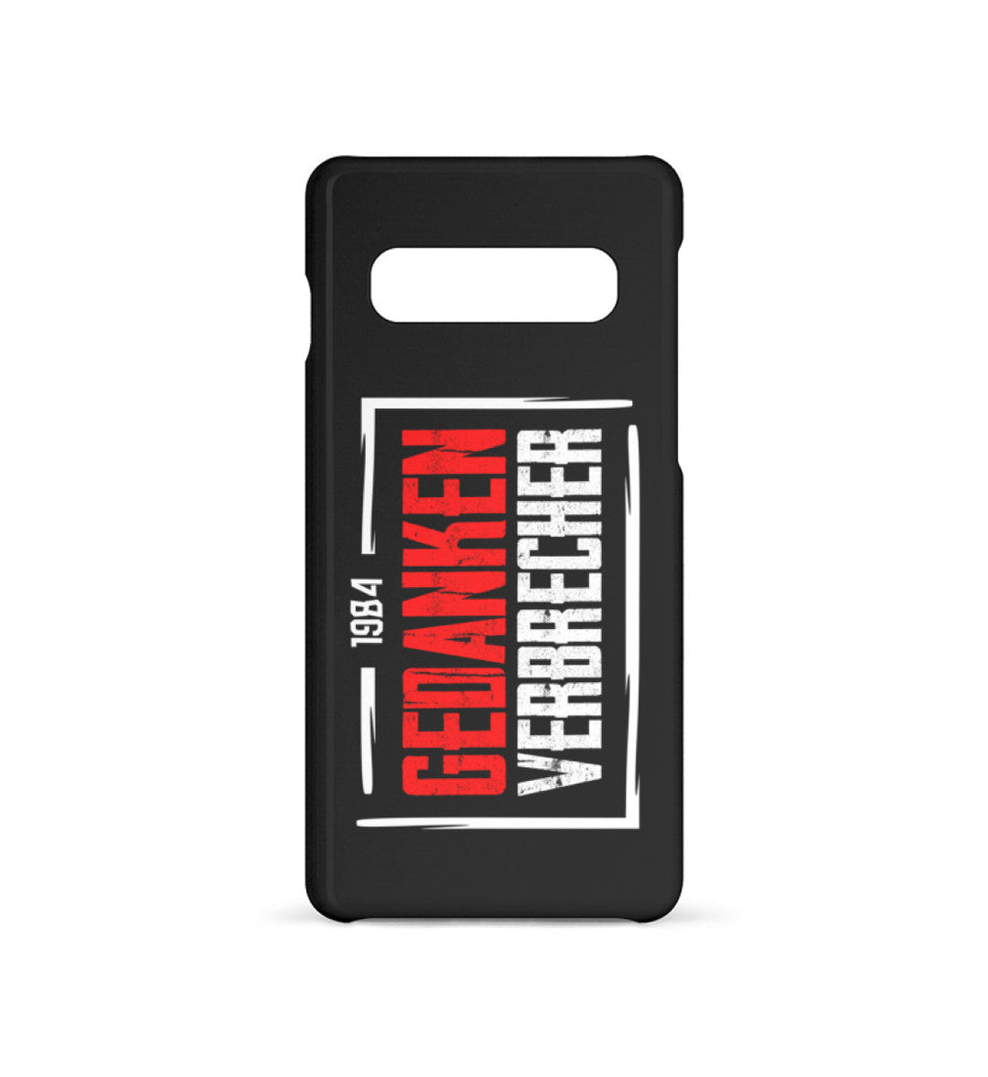 HANDYHÜLLE, HANDY CASE - SAMSUNG GALAXY S10 • GEDANKENVERBRECHER-HARLEKINSHOP