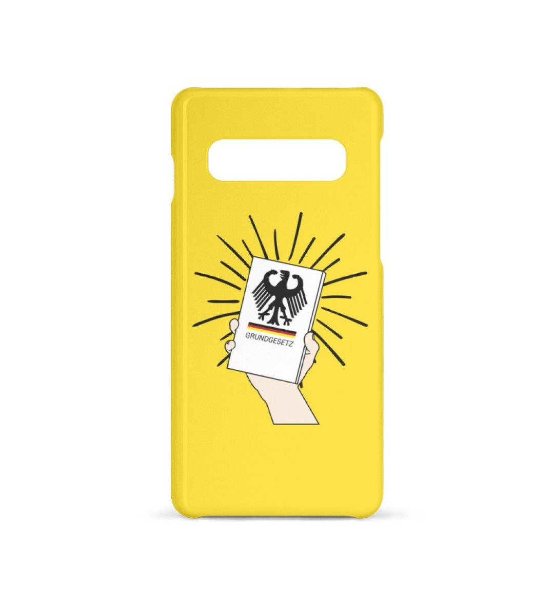 HANDYHÜLLE, HANDY CASE - SAMSUNG GALAXY S10 • GG / GRUNDGESETZ-HARLEKINSHOP