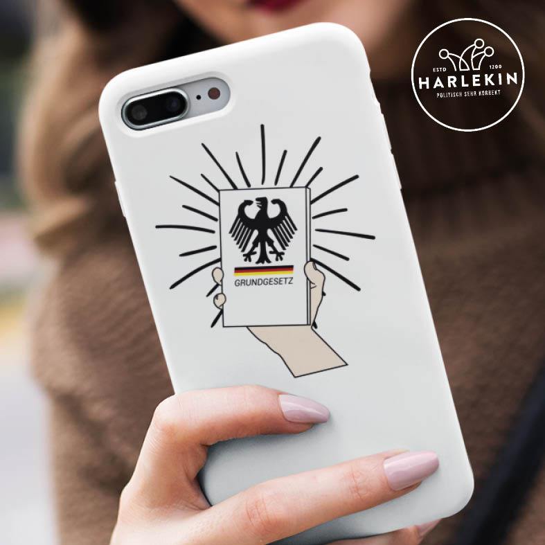 HANDYHÜLLE, HANDY CASE - SAMSUNG GALAXY S10 • GG / GRUNDGESETZ-HARLEKINSHOP