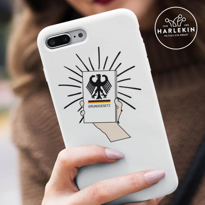 HANDYHÜLLE, HANDY CASE - SAMSUNG GALAXY S10 • GG / GRUNDGESETZ-HARLEKINSHOP