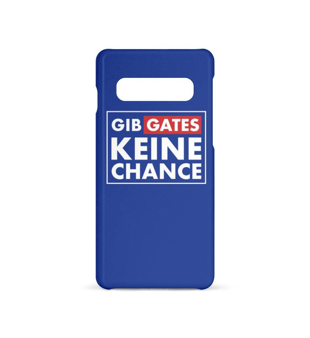 HANDYHÜLLE, HANDY CASE - SAMSUNG GALAXY S10 • GIB GATES KEINE CHANCE!-HARLEKINSHOP