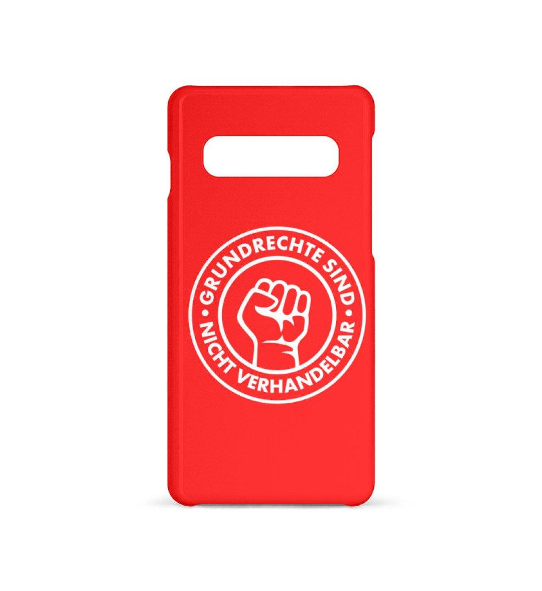 HANDYHÜLLE, HANDY CASE - SAMSUNG GALAXY S10 • GRUNDRECHTE SIND NICHT VERHANDELBAR-HARLEKINSHOP