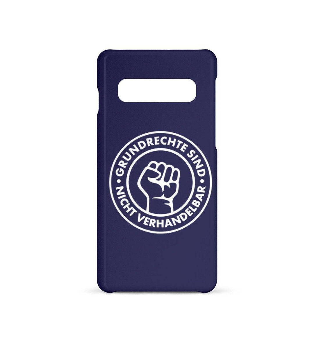 HANDYHÜLLE, HANDY CASE - SAMSUNG GALAXY S10 • GRUNDRECHTE SIND NICHT VERHANDELBAR-HARLEKINSHOP