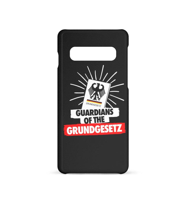 HANDYHÜLLE, HANDY CASE - SAMSUNG GALAXY S10 • GUARDIANS OF THE GRUNDGESETZ-HARLEKINSHOP