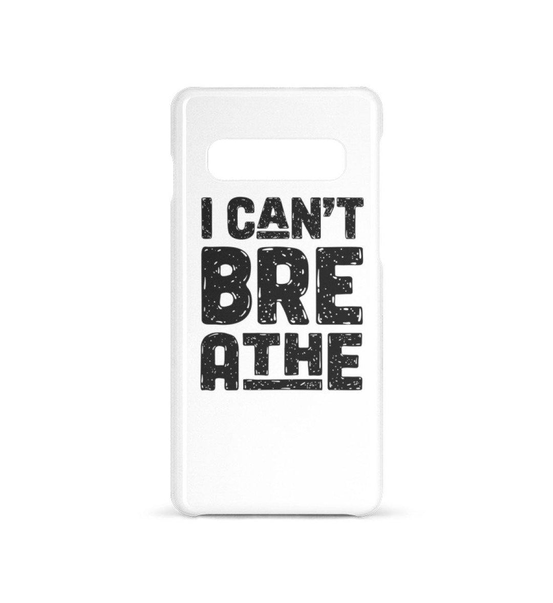 HANDYHÜLLE, HANDY CASE - SAMSUNG GALAXY S10 • I CAN'T BREATHE-HARLEKINSHOP