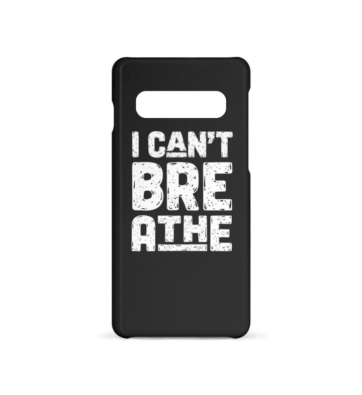 HANDYHÜLLE, HANDY CASE - SAMSUNG GALAXY S10 • I CAN'T BREATHE-HARLEKINSHOP