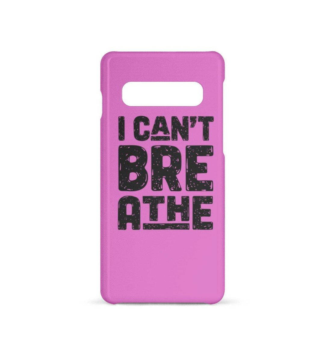 HANDYHÜLLE, HANDY CASE - SAMSUNG GALAXY S10 • I CAN'T BREATHE-HARLEKINSHOP
