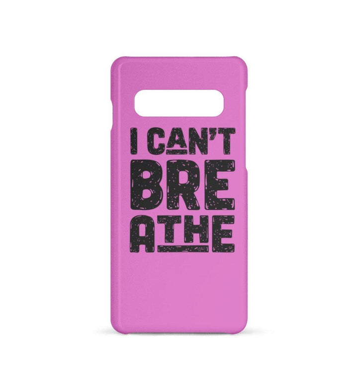 HANDYHÜLLE, HANDY CASE - SAMSUNG GALAXY S10 • I CAN'T BREATHE-HARLEKINSHOP