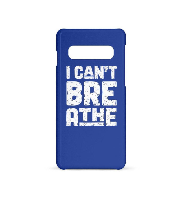 HANDYHÜLLE, HANDY CASE - SAMSUNG GALAXY S10 • I CAN'T BREATHE-HARLEKINSHOP