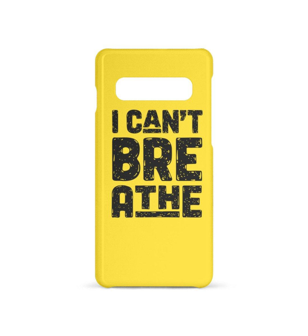 HANDYHÜLLE, HANDY CASE - SAMSUNG GALAXY S10 • I CAN'T BREATHE-HARLEKINSHOP