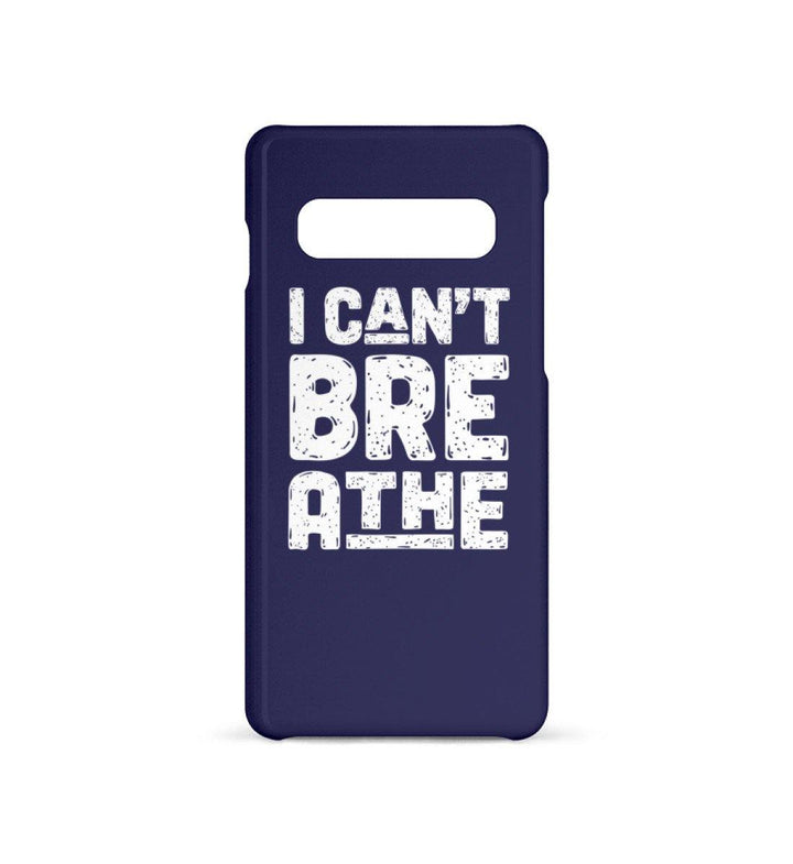 HANDYHÜLLE, HANDY CASE - SAMSUNG GALAXY S10 • I CAN'T BREATHE-HARLEKINSHOP