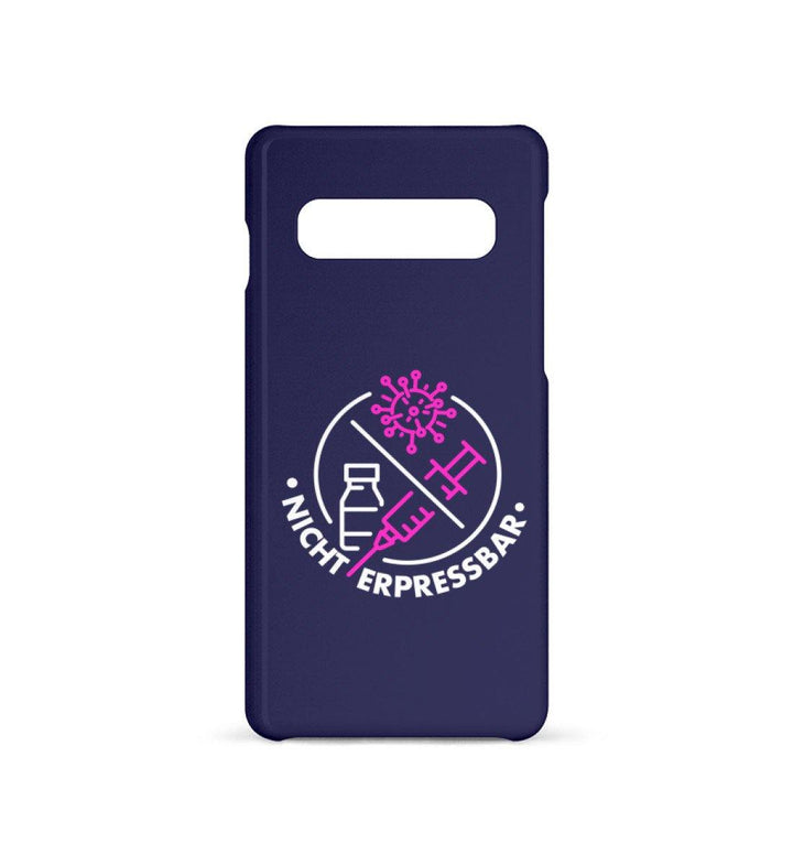 HANDYHÜLLE, HANDY CASE - SAMSUNG GALAXY S10 • IMPFPFLICHT NICHT ERPRESSBAR-HARLEKINSHOP