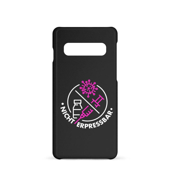 HANDYHÜLLE, HANDY CASE - SAMSUNG GALAXY S10 • IMPFPFLICHT NICHT ERPRESSBAR-HARLEKINSHOP