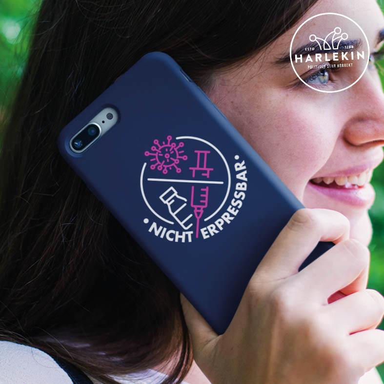 HANDYHÜLLE, HANDY CASE - SAMSUNG GALAXY S10 • IMPFPFLICHT NICHT ERPRESSBAR-HARLEKINSHOP