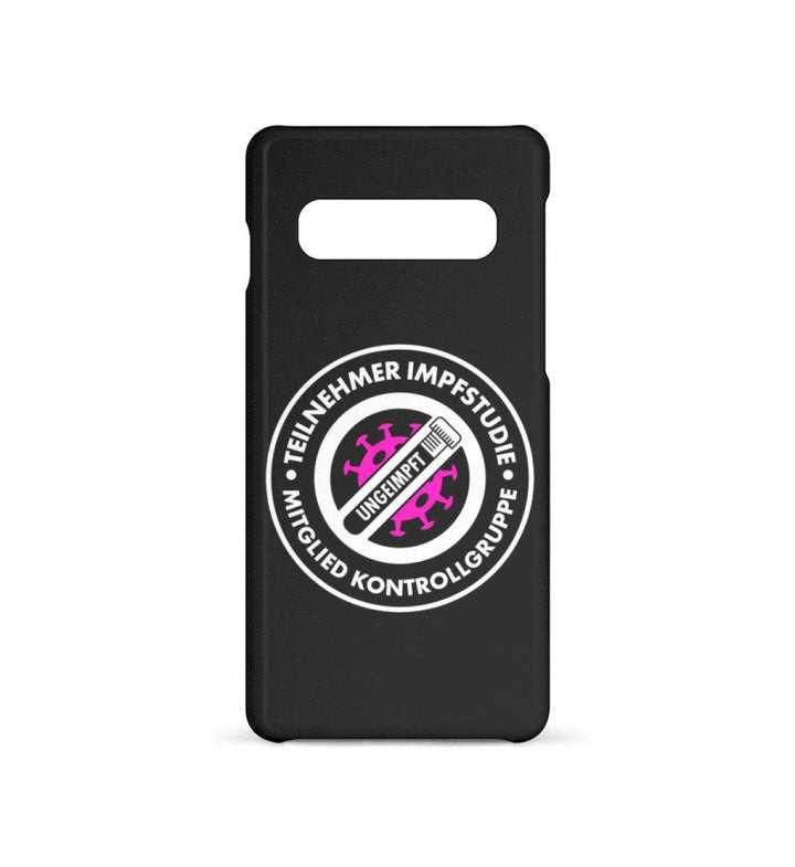 HANDYHÜLLE, HANDY CASE - SAMSUNG GALAXY S10 • IMPFSTUDIE TEILNEHMER KONTROLLGRUPPE-HARLEKINSHOP