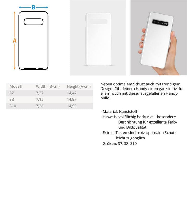 HANDYHÜLLE, HANDY CASE - SAMSUNG GALAXY S10 • IMPFSTUDIE TEILNEHMER KONTROLLGRUPPE-HARLEKINSHOP