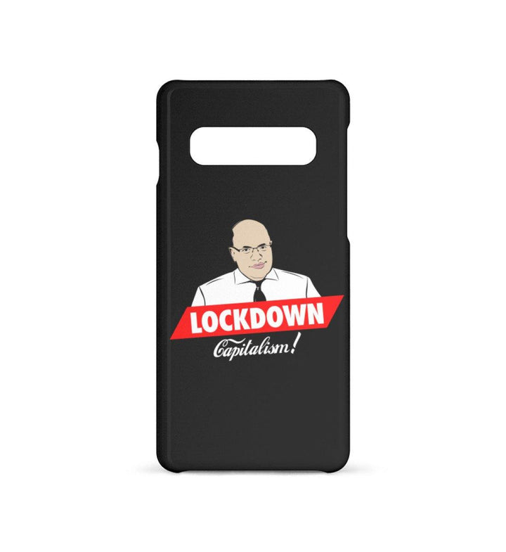 HANDYHÜLLE, HANDY CASE - SAMSUNG GALAXY S10 • LOCKDOWN CAPITALISM!-HARLEKINSHOP
