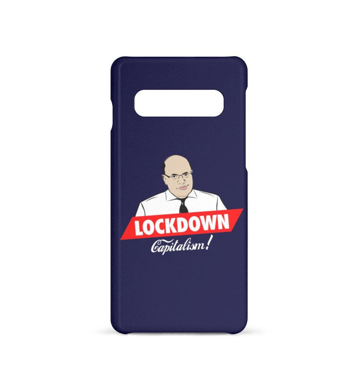 HANDYHÜLLE, HANDY CASE - SAMSUNG GALAXY S10 • LOCKDOWN CAPITALISM!-HARLEKINSHOP