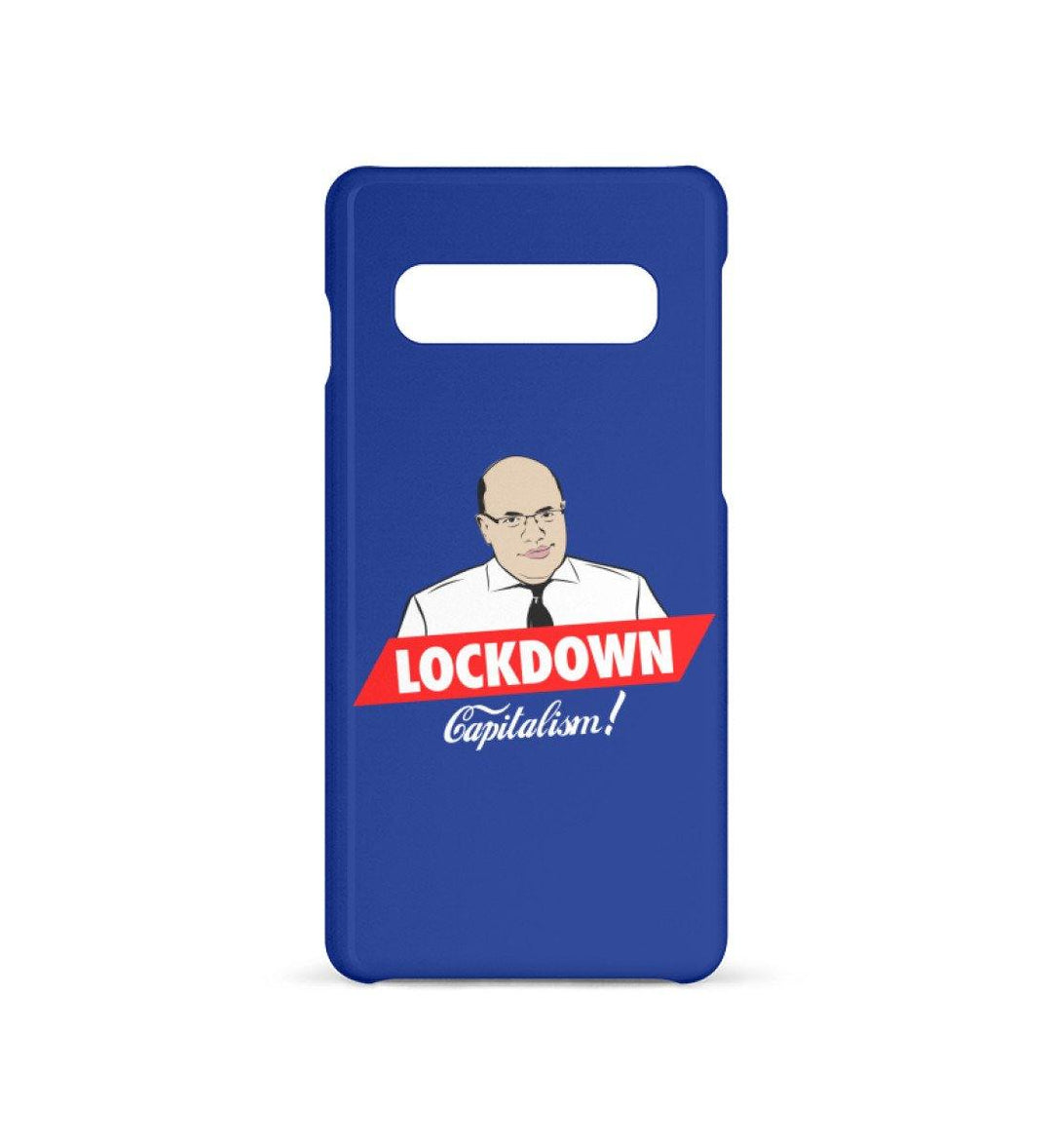 HANDYHÜLLE, HANDY CASE - SAMSUNG GALAXY S10 • LOCKDOWN CAPITALISM!-HARLEKINSHOP