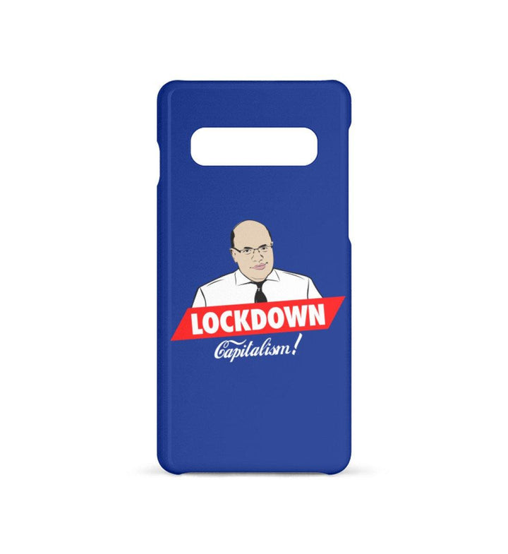 HANDYHÜLLE, HANDY CASE - SAMSUNG GALAXY S10 • LOCKDOWN CAPITALISM!-HARLEKINSHOP
