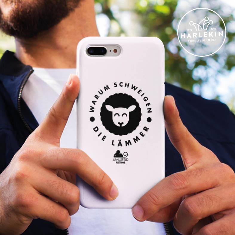 HANDYHÜLLE, HANDY CASE - SAMSUNG GALAXY S10 • MAUSFELD ULTRAS / WARUM SCHWEIGEN DIE LÄMMER-HARLEKINSHOP