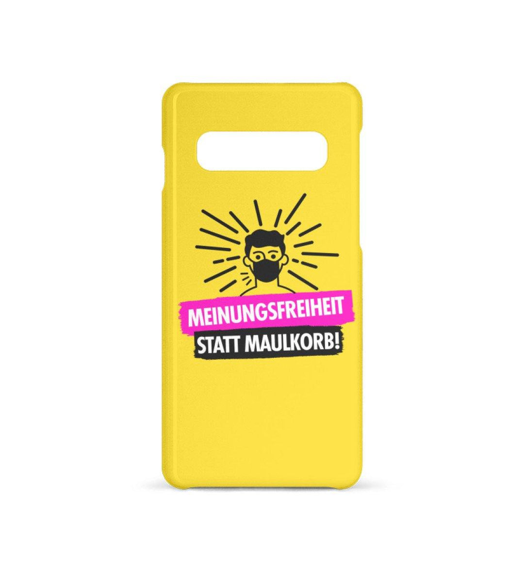 HANDYHÜLLE, HANDY CASE - SAMSUNG GALAXY S10 • MEINUNGSFREIHEIT-HARLEKINSHOP