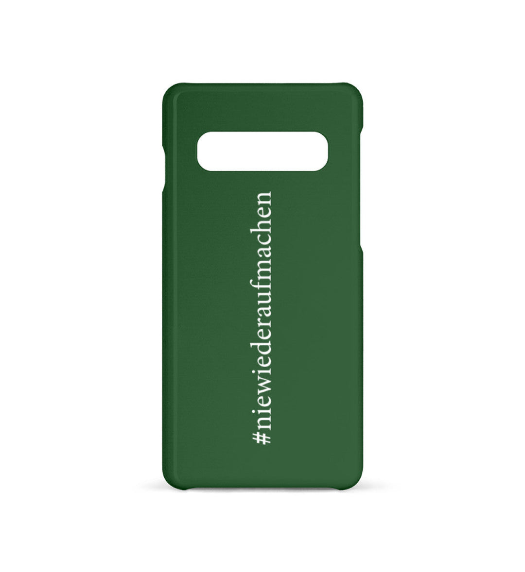 HANDYHÜLLE, HANDY CASE - SAMSUNG GALAXY S10 • #NIEWIEDERAUFMACHEN-HARLEKINSHOP