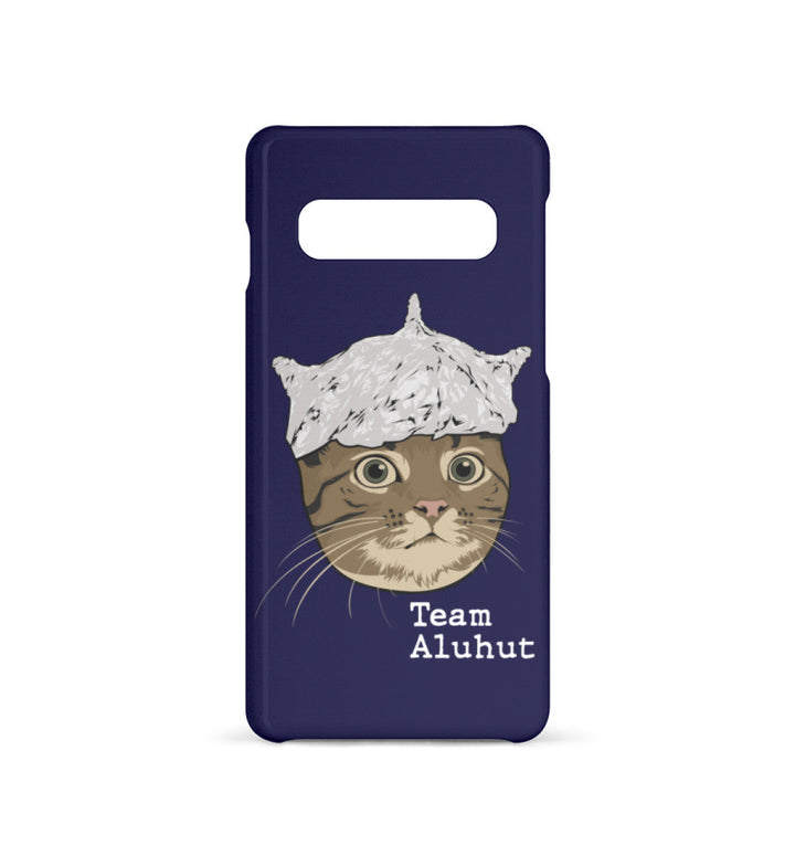 HANDYHÜLLE, HANDY CASE - SAMSUNG GALAXY S10 • TEAM ALUHUT-HARLEKINSHOP