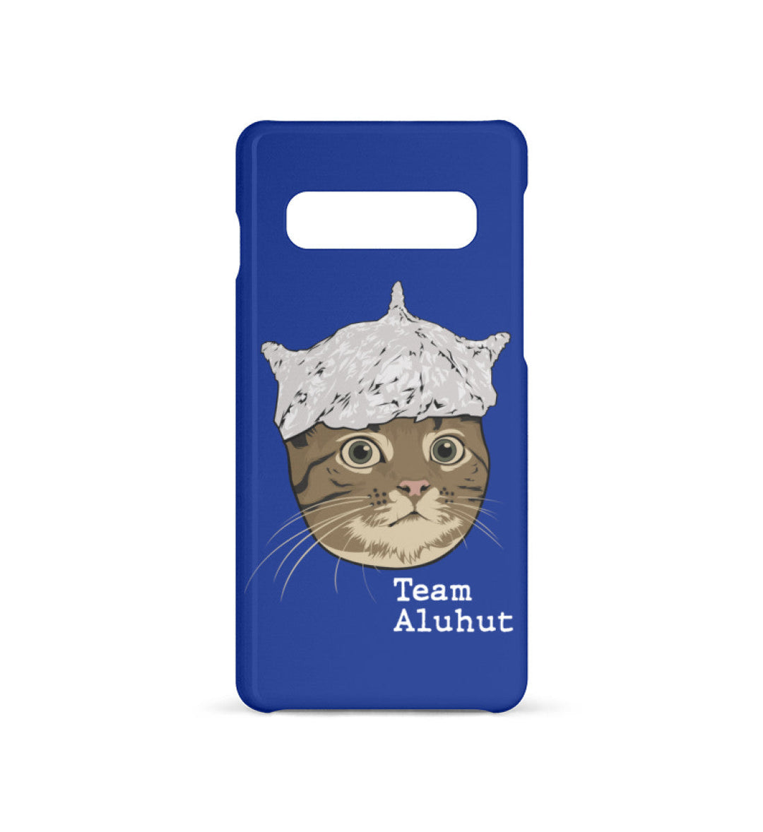 HANDYHÜLLE, HANDY CASE - SAMSUNG GALAXY S10 • TEAM ALUHUT-HARLEKINSHOP