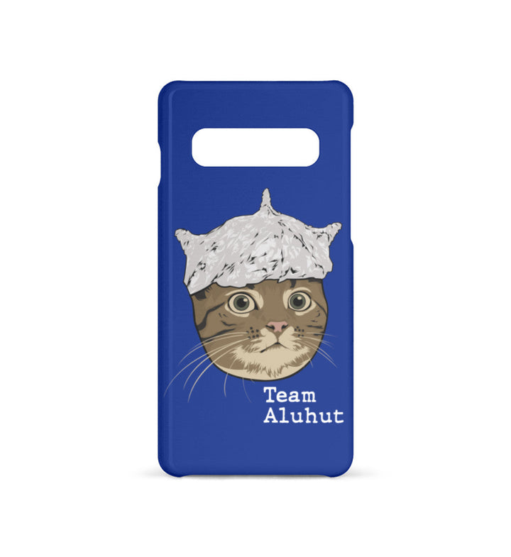 HANDYHÜLLE, HANDY CASE - SAMSUNG GALAXY S10 • TEAM ALUHUT-HARLEKINSHOP