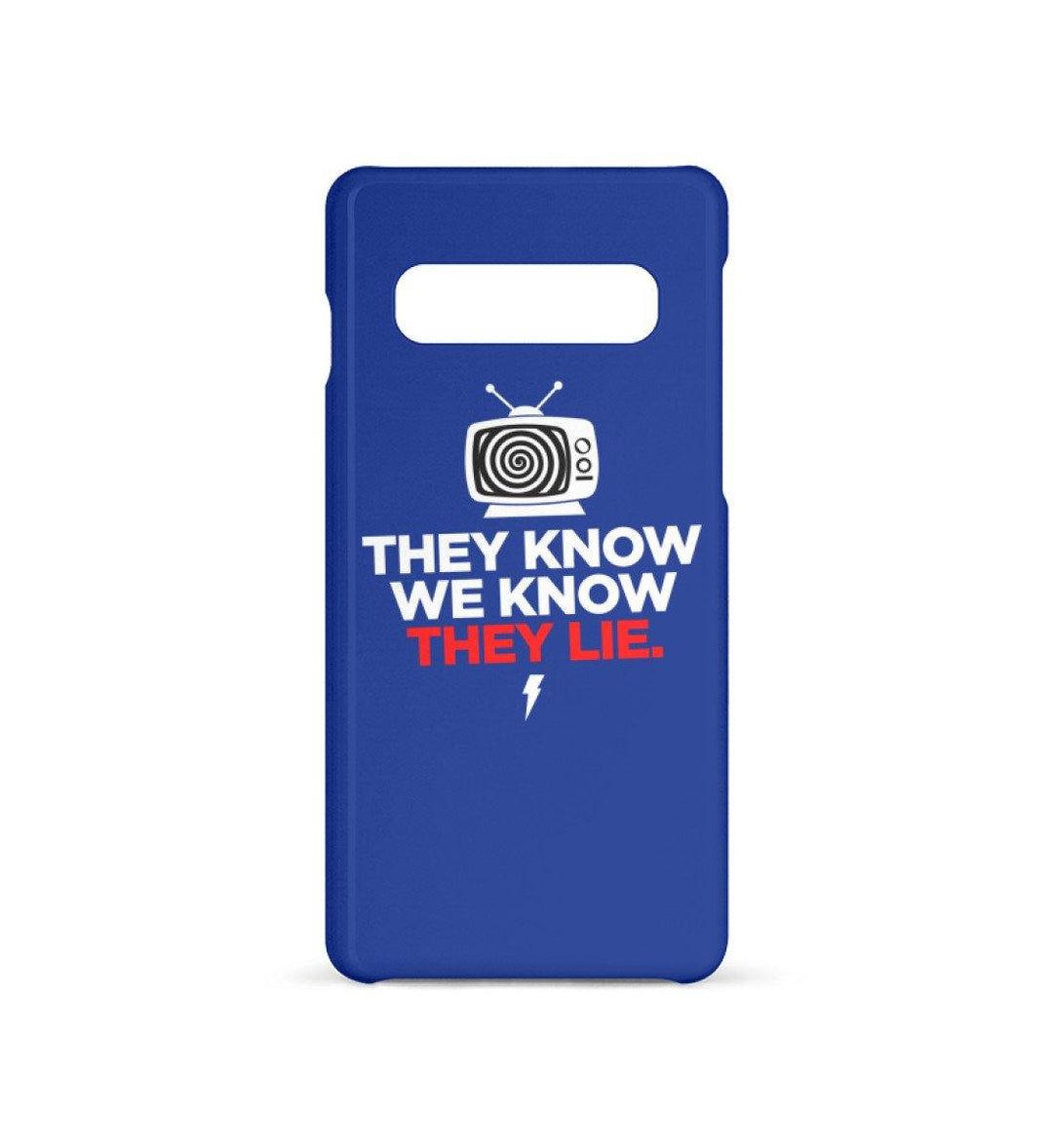 HANDYHÜLLE, HANDY CASE - SAMSUNG GALAXY S10 • THEY LIE!-HARLEKINSHOP