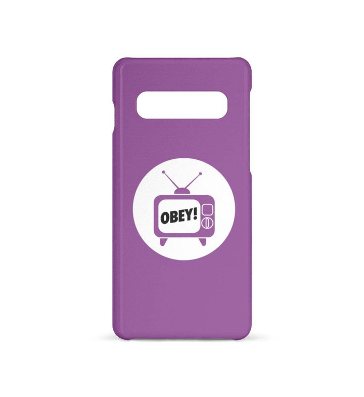 HANDYHÜLLE, HANDY CASE - SAMSUNG GALAXY S10 • TV OBEY-HARLEKINSHOP