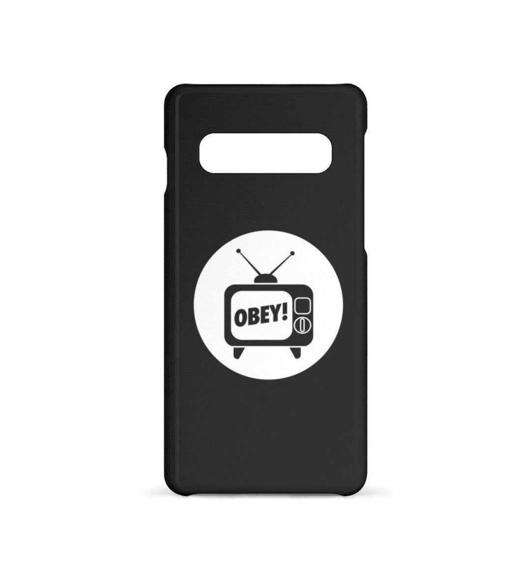 HANDYHÜLLE, HANDY CASE - SAMSUNG GALAXY S10 • TV OBEY-HARLEKINSHOP