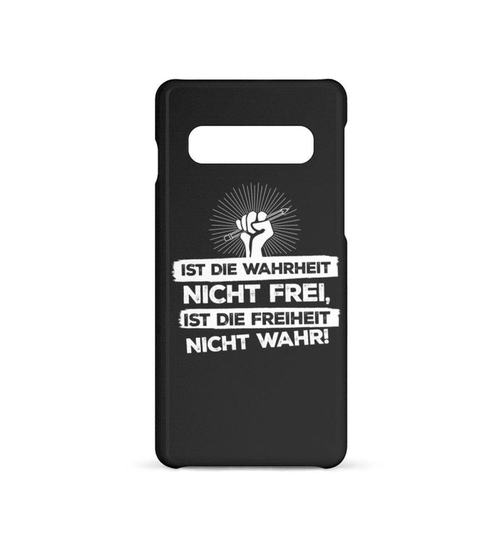 HANDYHÜLLE, HANDY CASE - SAMSUNG GALAXY S10 • WAHRHEIT & FREIHEIT-HARLEKINSHOP