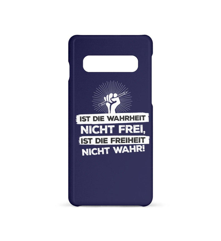 HANDYHÜLLE, HANDY CASE - SAMSUNG GALAXY S10 • WAHRHEIT & FREIHEIT-HARLEKINSHOP